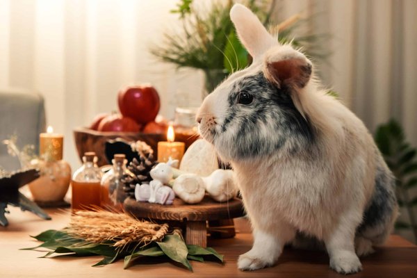 Can rabbits live happily indoors?